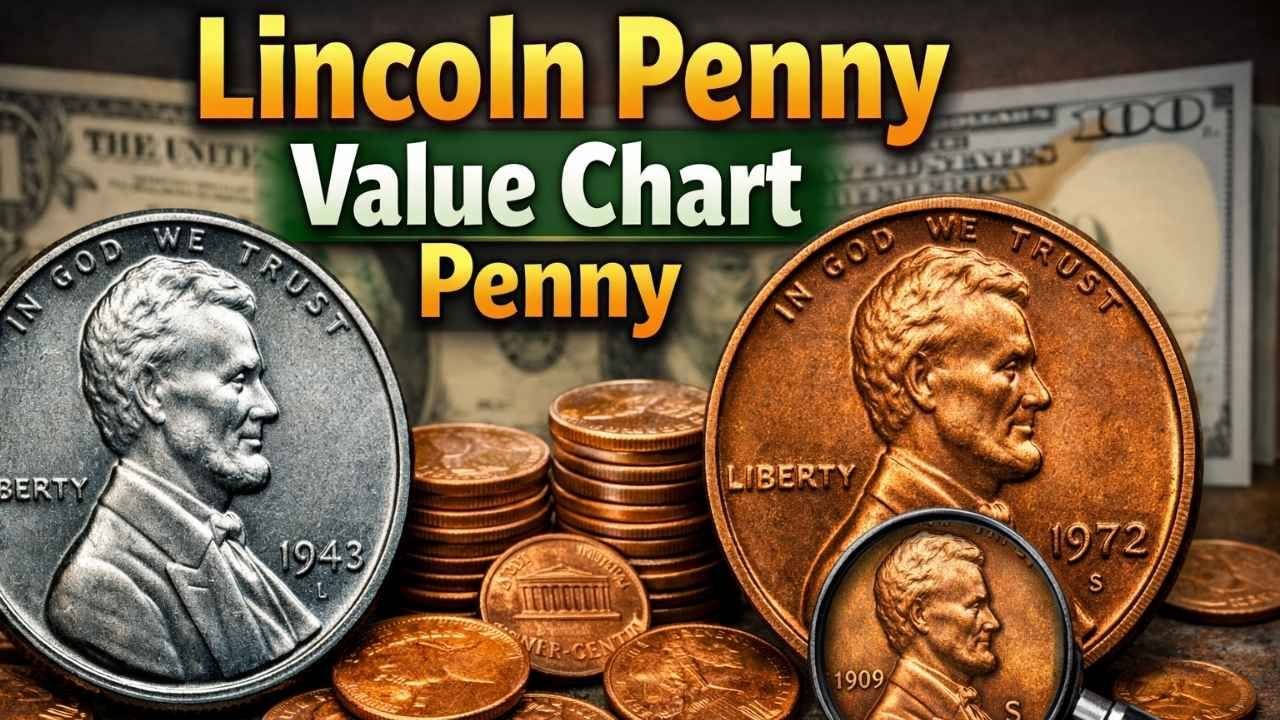 Lincoln Penny Value Chart: Rare Coins by Year & Mint Collector’s Guide
