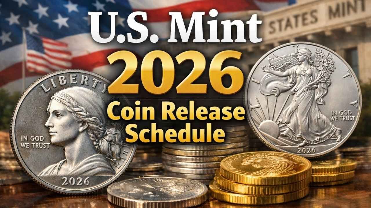 U.S. Mint 2026 Coin Release Schedule: Rare Dual-Dated Silver Eagle & 250th Anniversary Collector Coins